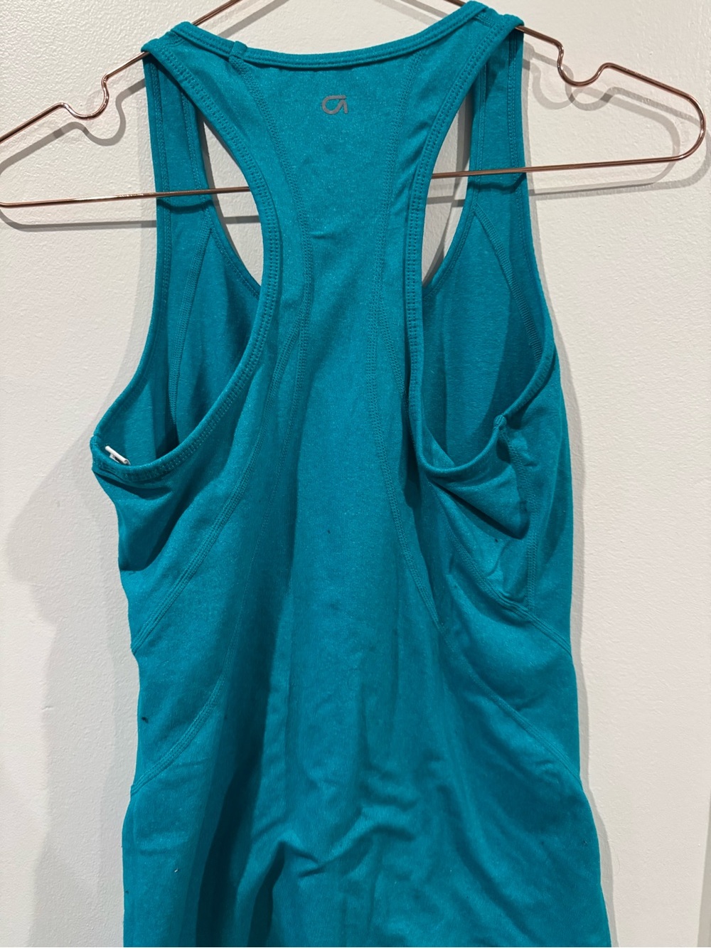 GAP Teal Racerback Tank Top - Picture 6 of 8